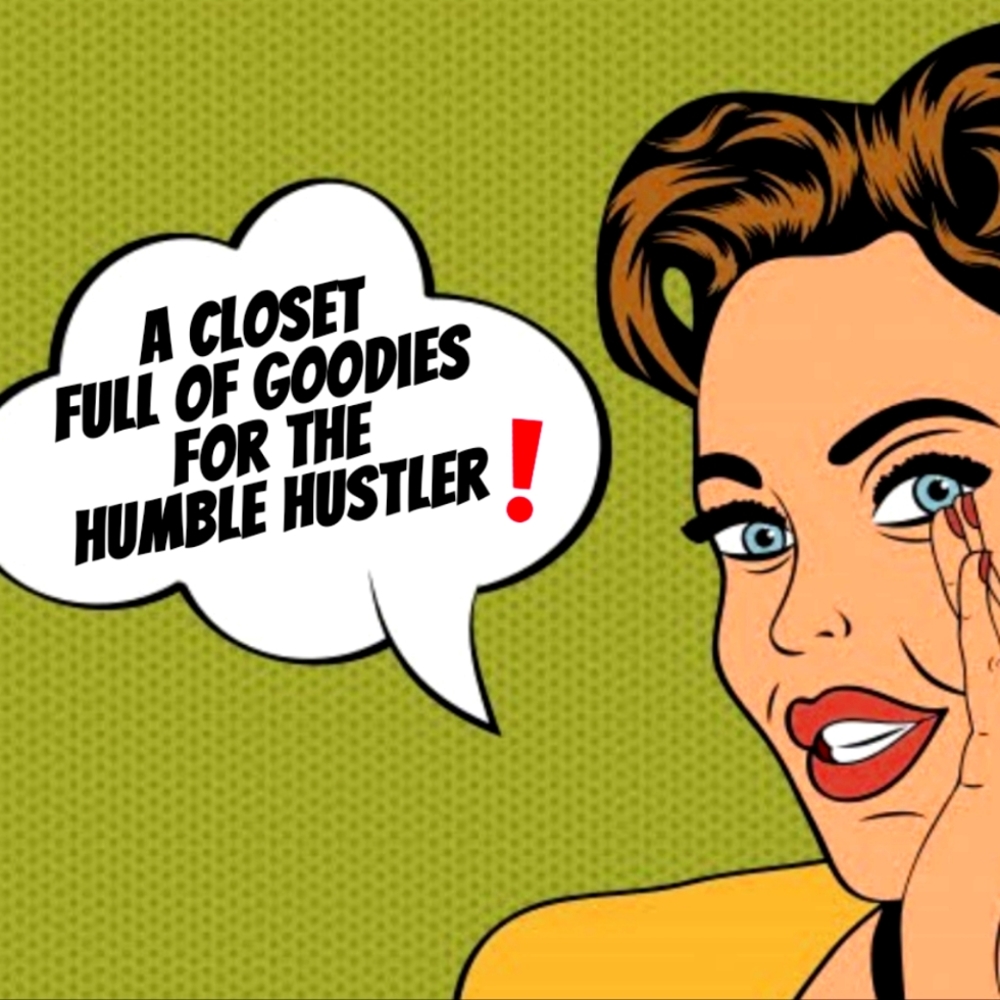 A closet for the Humble Hustler, just like me!